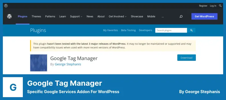 Google Tag Manager Plugin - Specific Google Services Addon For WordPress