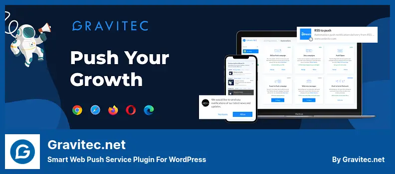 Gravitec.net Plugin - Smart Web Push Service Plugin for WordPress