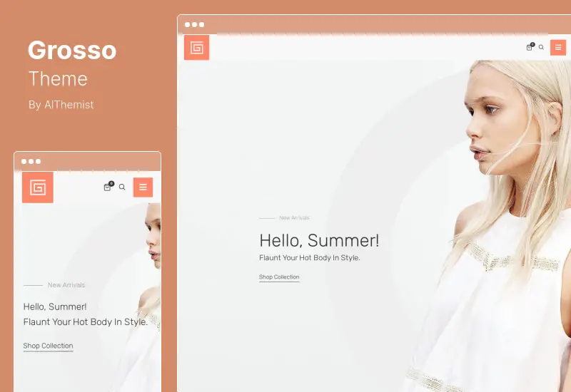 Grosso Theme - Modern WooCommerce Theme for the Fashion Industry