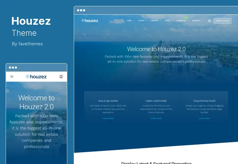 Houzez Theme - Real Estate WordPress Theme