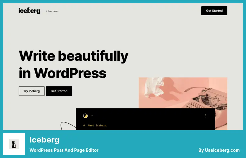 Iceberg Plugin - WordPress Post and Page Editor