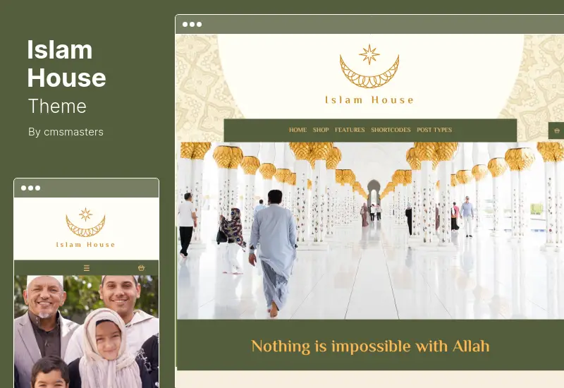 Islam House Theme - Mosque Religion WordPress Theme