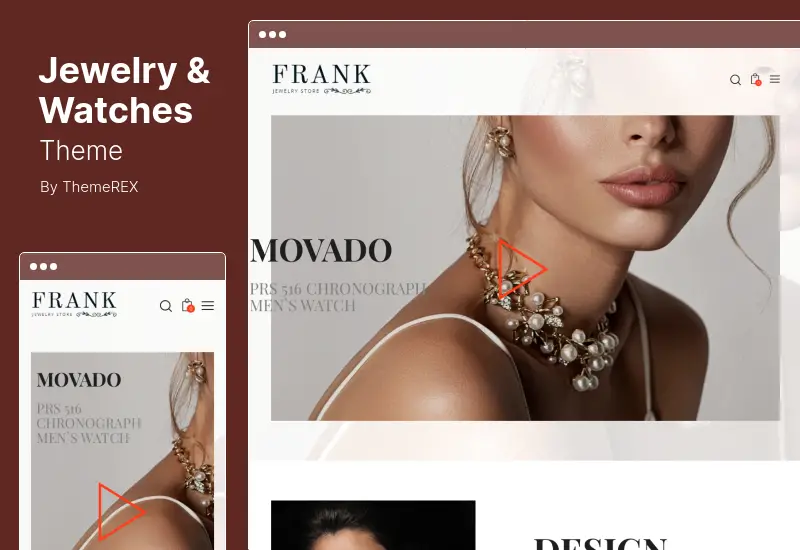Jewelry & Watches Theme - Jewelry & Watches Online Store WordPress theme