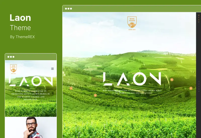 Laon Theme - Wine House, Vineyard & Liquor WordPress Theme