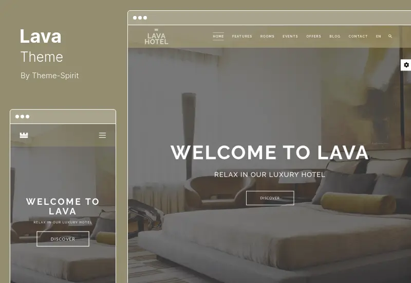 Lava Theme - Luxury Hotel WordPress Theme