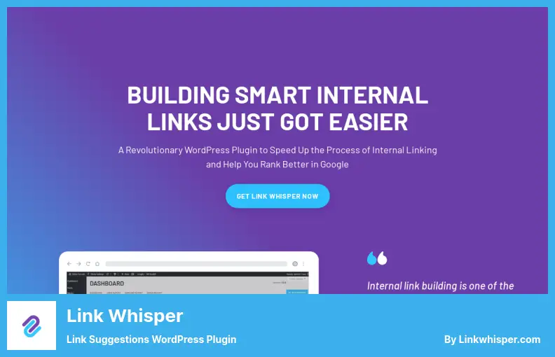 Link Whisper Plugin - Link Suggestions WordPress Plugin