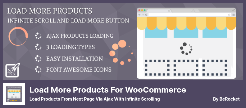 Load More Products for WooCommerce Plugin - Load Products From Next Page Via Ajax With Infinite Scrolling