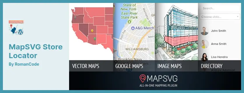 MapSVG Store Locator Plugin - All Kinds of Maps and Store Locator for WordPress