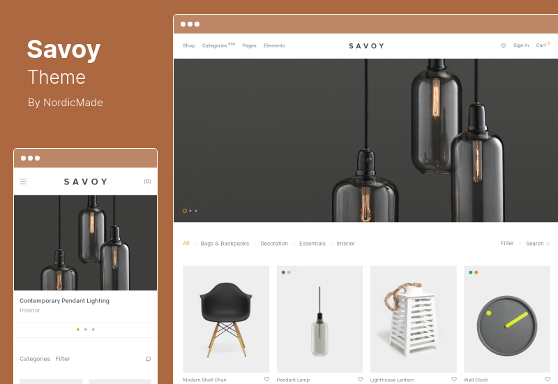 Savoy Theme - Minimalist AJAX WooCommerce Theme