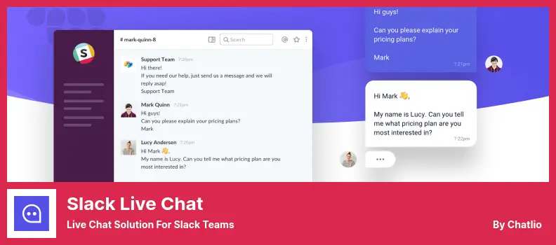 Slack Live Chat Plugin - Live Chat Solution for Slack Teams