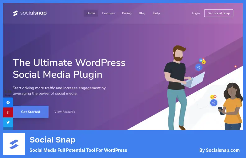 Social Snap Plugin - Social Media Full Potential Tool For WordPress