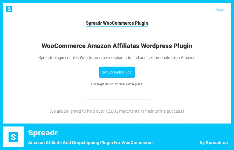Spreadr Plugin - Amazon Affiliate and Dropshipping Plugin for WooCommerce