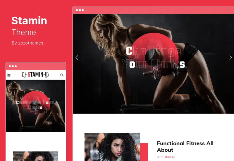 Stamin Theme - Fitness Gym WordPress Theme