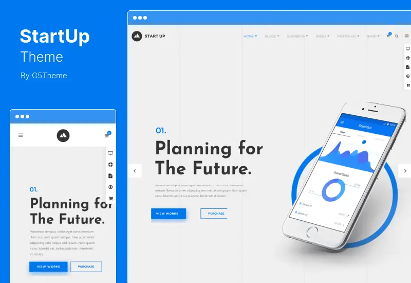 StartUp Theme - Responsive MultiPurpose WordPress Theme
