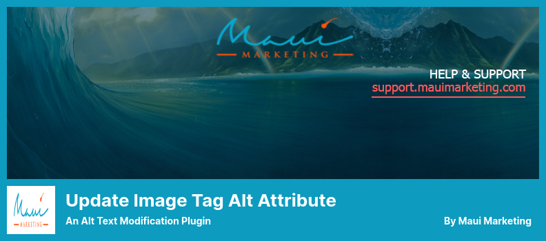 Update Image Tag Alt Attribute Plugin - An Alt Text Modification Plugin