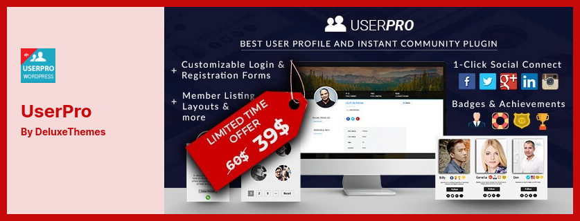 UserPro Plugin - Community and User Profile WordPress Plugin