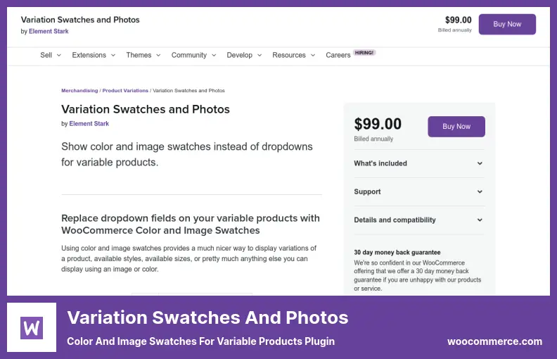 Variation Swatches and Photos Plugin - Color And Image Swatches For Variable Products Plugin