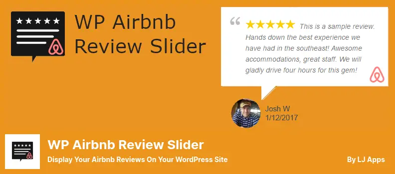 WP Airbnb Review Slider Plugin - Display Your Airbnb Reviews On Your WordPress Site