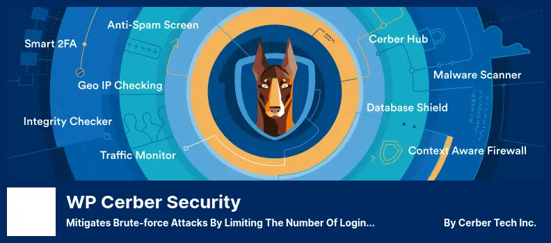 WP Cerber Security Plugin - Mitigates Brute-force Attacks By Limiting The Number of Login Attempts