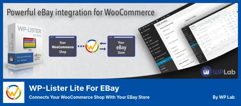 WP-Lister Lite for eBay Plugin - Connects Your WooCommerce Shop With Your eBay Store