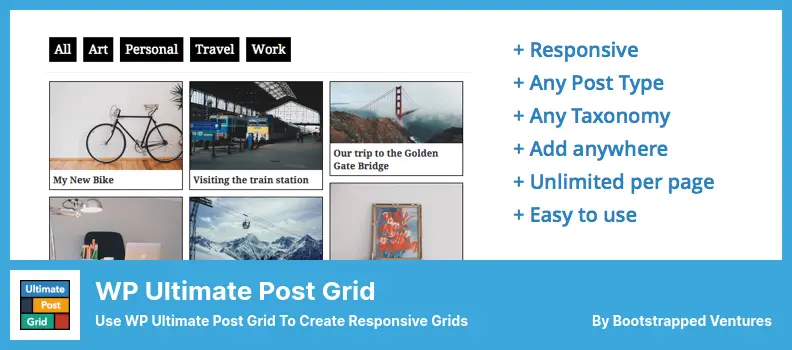 WP Ultimate Post Grid Plugin - Use WP Ultimate Post Grid to Create Responsive Grids