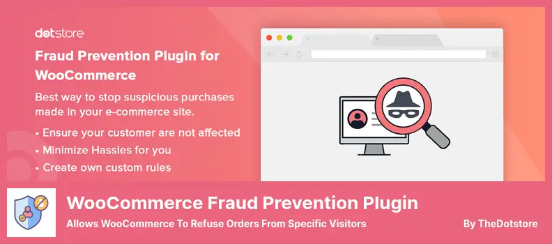 WooCommerce Fraud Prevention Plugin Plugin - Allows WooCommerce to Refuse Orders From Specific Visitors