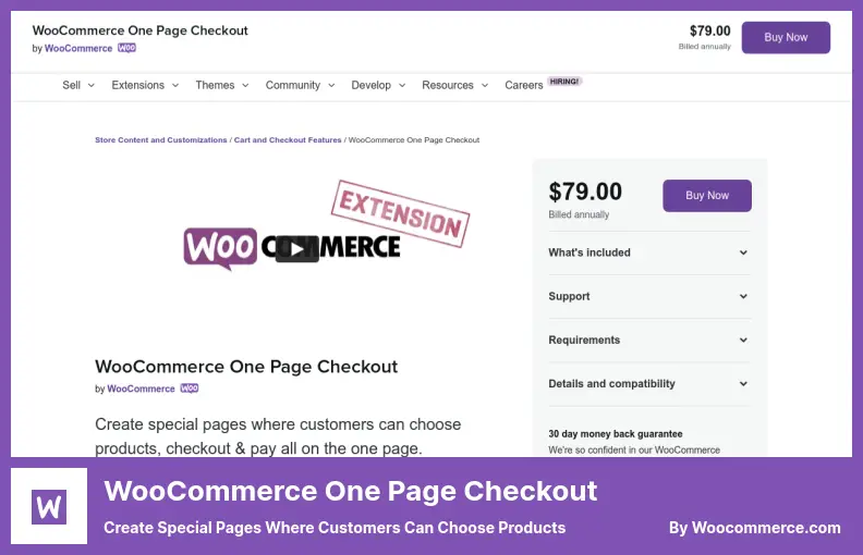 WooCommerce One Page Checkout Plugin - Create Special Pages Where Customers Can Choose Products
