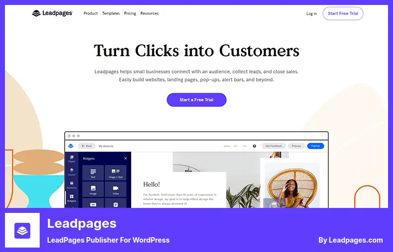 Leadpages Plugin - LeadPages Publisher For WordPress
