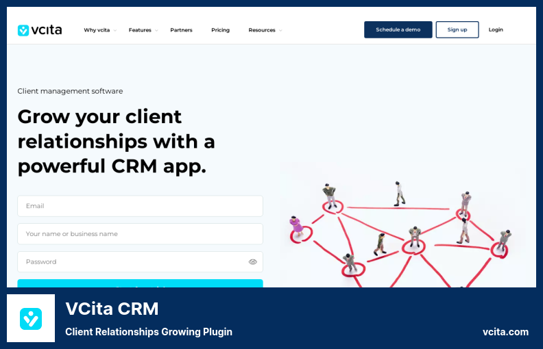 vCita CRM Plugin - Client Relationships Growing Plugin