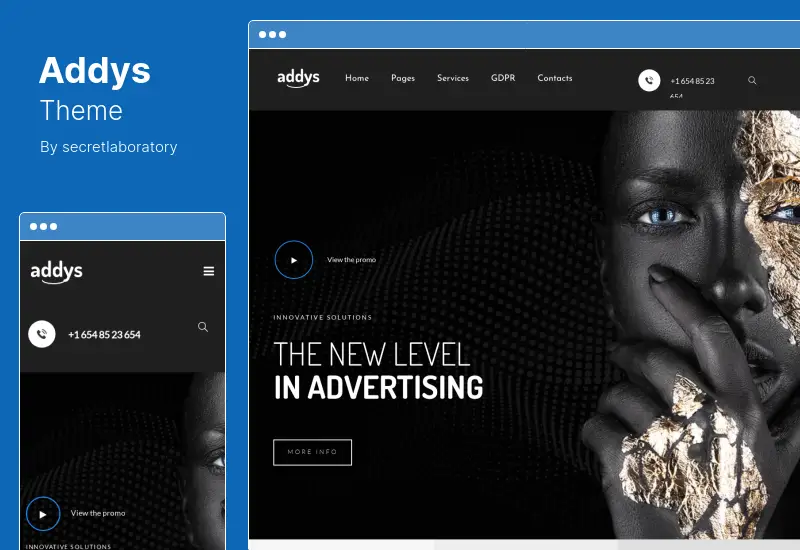 Addys Theme - Advertising Agency WordPress Theme