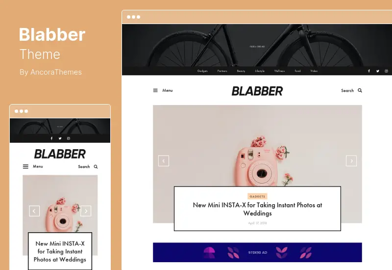 Blabber Theme - Elementor Blog & News Magazine WordPress Theme 