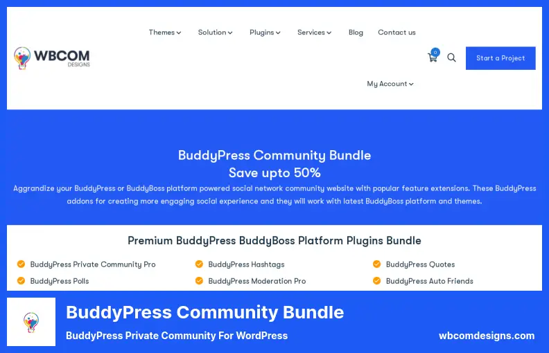 BuddyPress Community Bundle Plugin - BuddyPress Private Community for WordPress