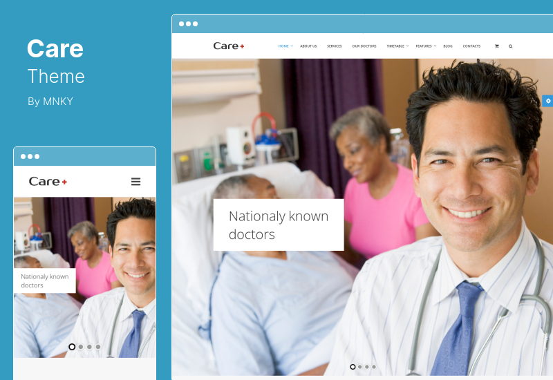 Care Theme - Medical Health Blogging WordPress Theme