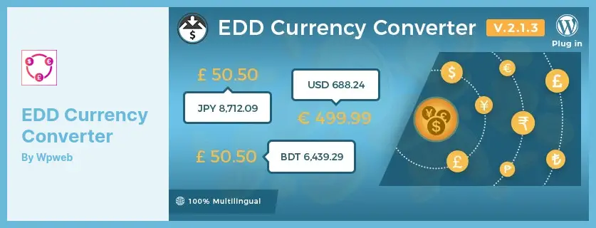 EDD Currency Converter Plugin - Allows Converting Product Prices to a Currency of Your Choice