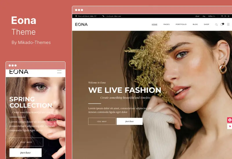 Eona Theme - Fashion WordPress Theme