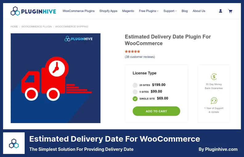 Estimated Delivery Date for WooCommerce Plugin - The Simplest Solution for Providing Delivery Date