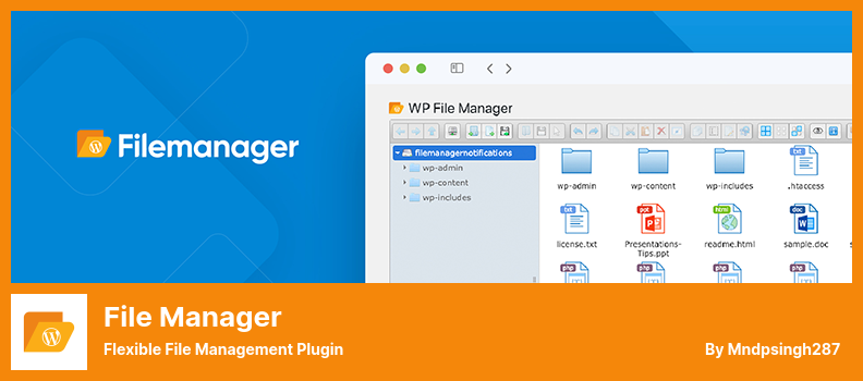 File Manager Plugin - Flexible File Management Plugin