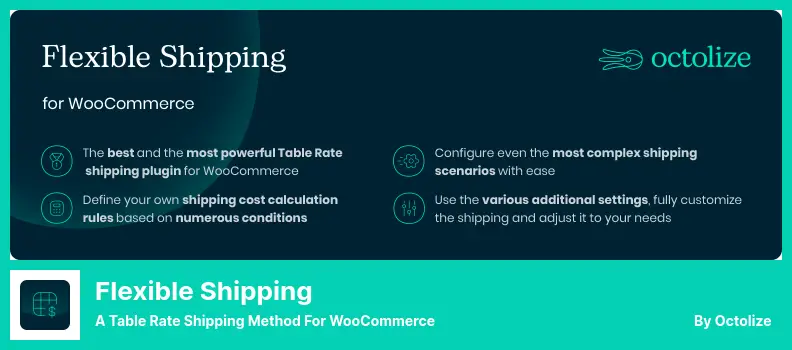 Flexible Shipping Plugin - a Table Rate Shipping Method for WooCommerce