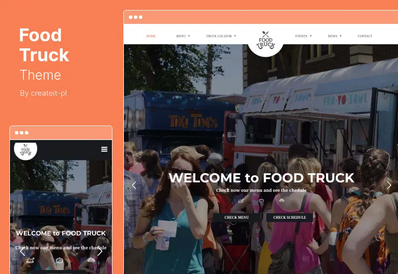 Food Truck Theme - Food Truck & Restaurant WordPress Theme