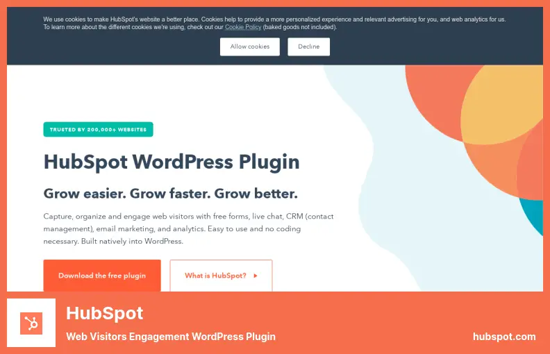 HubSpot Plugin - Web Visitors Engagement WordPress Plugin