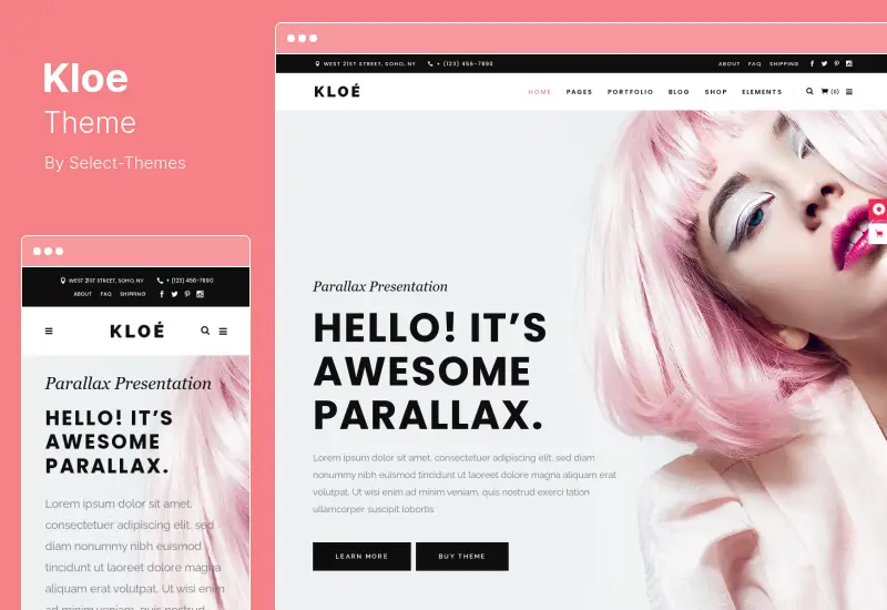 Kloe Theme - Fashion & Lifestyle MultiPurpose WordPress Theme