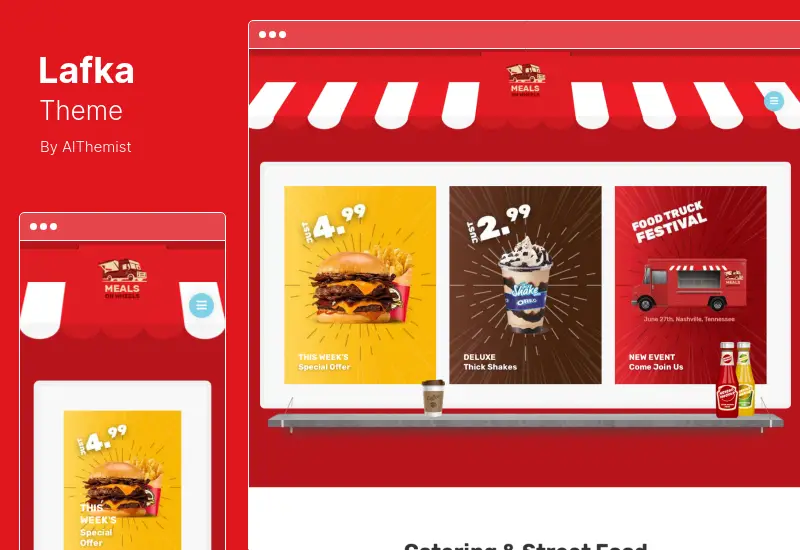 Lafka Theme - Pizza  Food Delivery WooCommerce Theme
