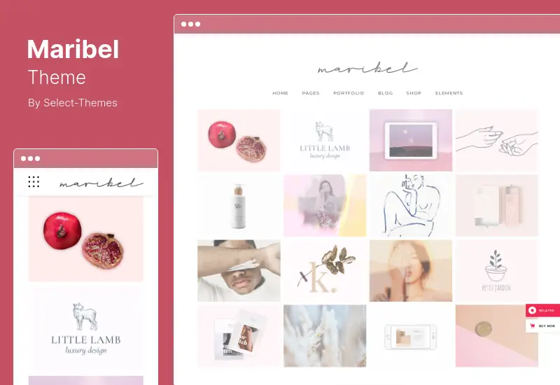 Maribel Theme - Alluring Portfolio WordPress Theme for Creatives