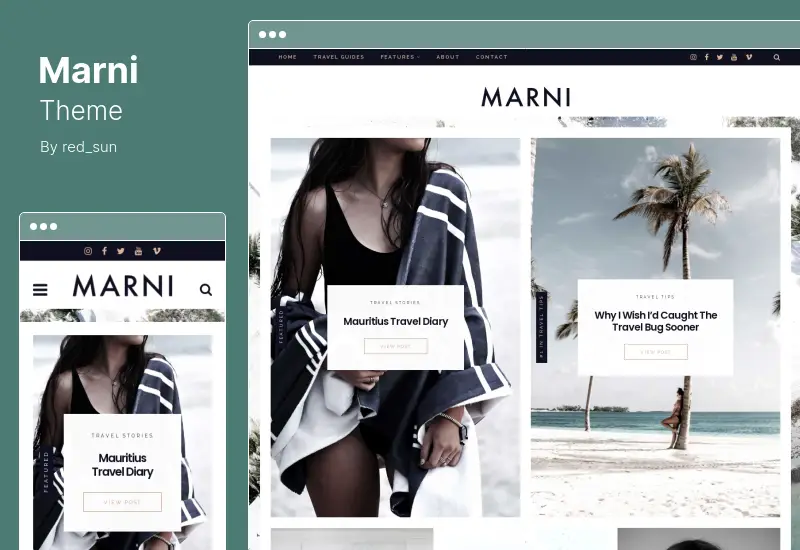 Marni Theme - a WordPress Blog & Shop WordPress Theme