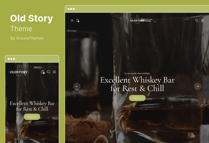 OldStory Theme - Whisky Bar, Pub & Restaurant WordPress Theme