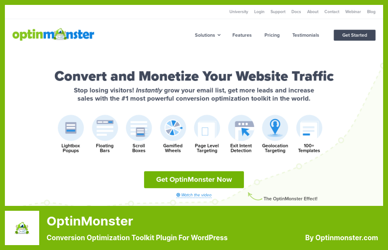 OptinMonster Plugin - Conversion Optimization Toolkit Plugin For WordPress