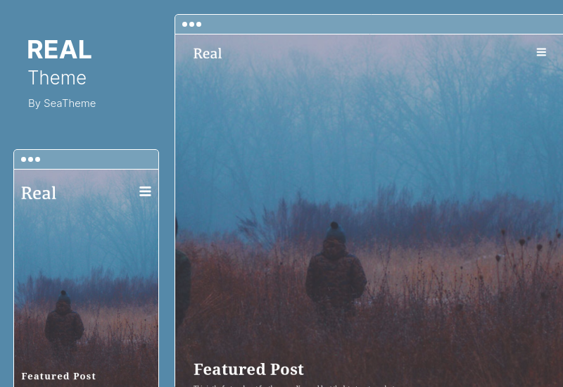 REAL Theme - Paid Membership Blog WordPress Theme