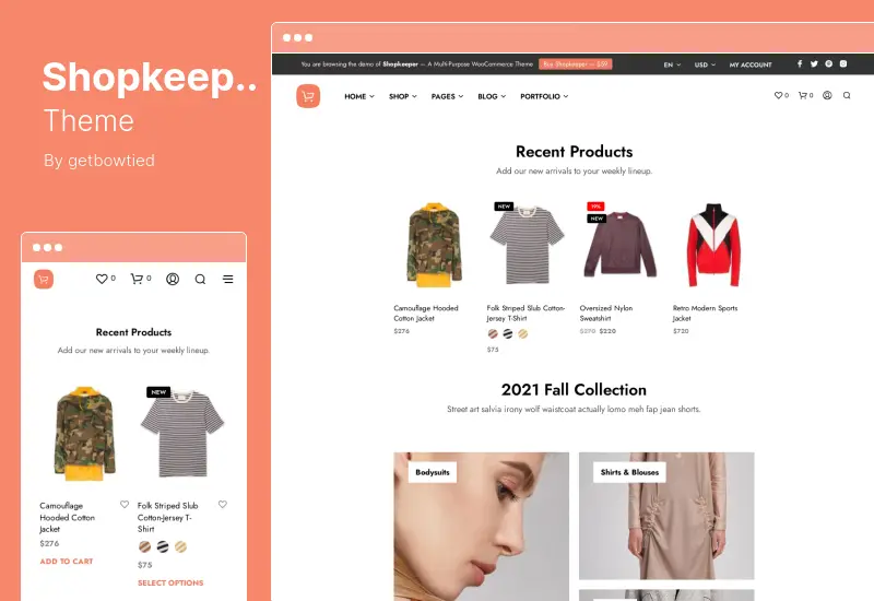 Shopkeeper Theme - Premium WordPress Theme for eCommerce