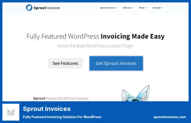 Sprout Invoices Plugin - Fully Featured Invoicing Solution for WordPress