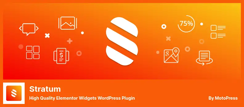 Stratum Plugin - High Quality Elementor Widgets WordPress Plugin 